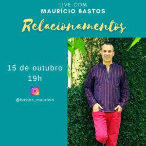 Live com Maurício Bastos 15 de Outubro às 19hs